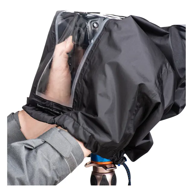 Think Tank Emergency Rain Cover - Small Passer kamera m/grep + 24-70/2.8 
