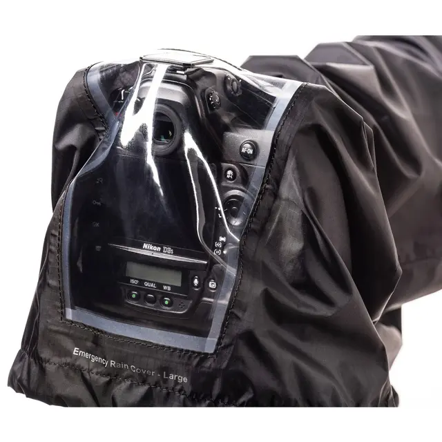 Think Tank Emergency Rain Cover - Large Passer kamera m/grep + 600mm f/4 