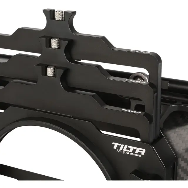 Tilta 4x5.65 Carbon Fiber Matte Box Med 3x faste 4x5,65 Filter rammmer 