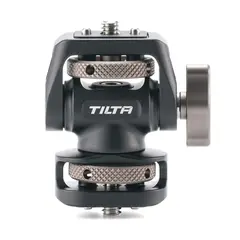 Tilta Accessory Mounting Bracket 1/4"-20 with Locating Pins. Black