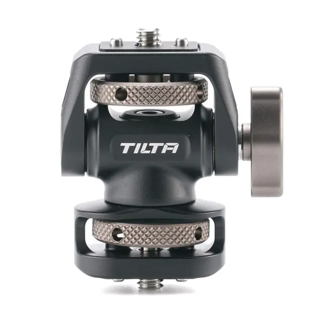 Tilta Accessory Mounting Bracket 1/4"-20 with Locating Pins. Black 