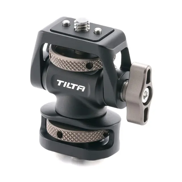 Tilta Accessory Mounting Bracket 1/4"-20 with Locating Pins. Black 