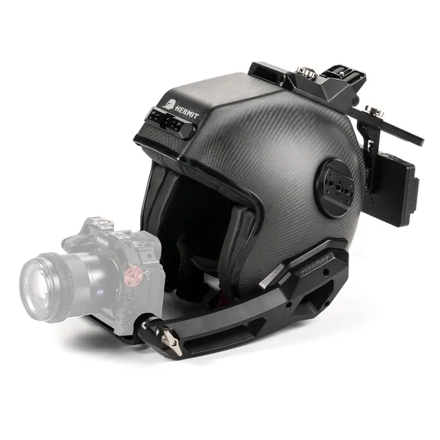 Tilta Hermit POV Camera Support Helmet Large. V-Mount 
