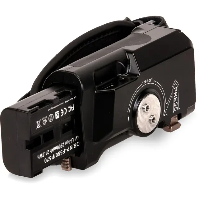 Tilta Left-Side Advanced Power Handle Venstre Håndtak RunStop F570 Black 