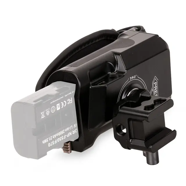 Tilta Tiltaing LeftSide Adv Power Handle Run/Stop F570 Type VI/Black 