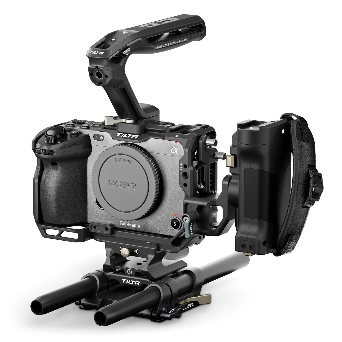 Tilta Camera Cage for Sony FX3/FX30 V2 Pro Kit Titanium Grey