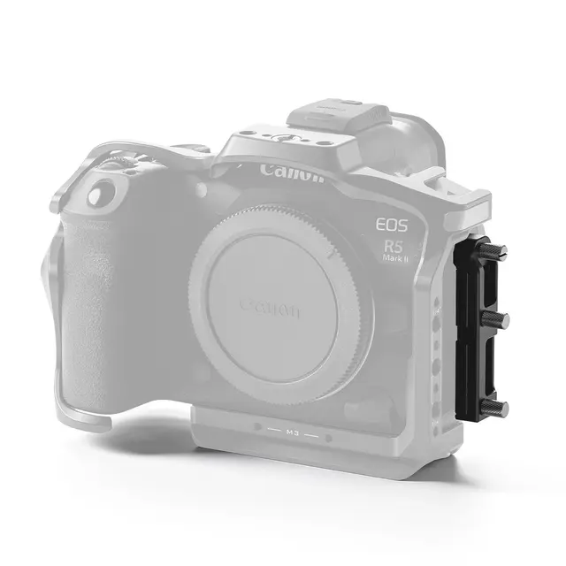 Tilta HDMI and USB C Cable Clamp For Canon R5 Mark II. Black 