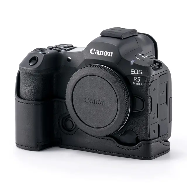 Tilta Leather Camera Case Læretui for Canon R5 Mark II. Black 