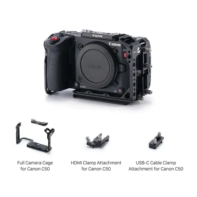 Tilta Full Camera Cage for Canon C50 Black 