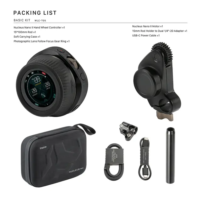 Tilta Nucleus Nano II Wireless Lens Control System 