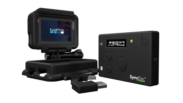 Timecode Systems SyncBac PRO 6 og 7 GoPro HERO6 og Hero7 Tidskode Generator 