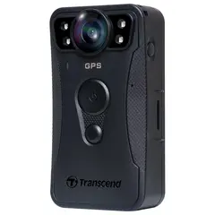 Transcend DrivePro 40 Body Cam 128GB Wi-Fi &amp; Bluetooth GPS &amp; EIS (128GB)