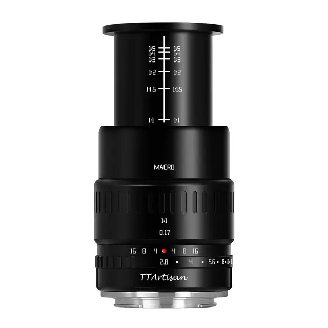 TTArtisan 40mm f/2.8 Macro RF-mount. APS-C. Sort 