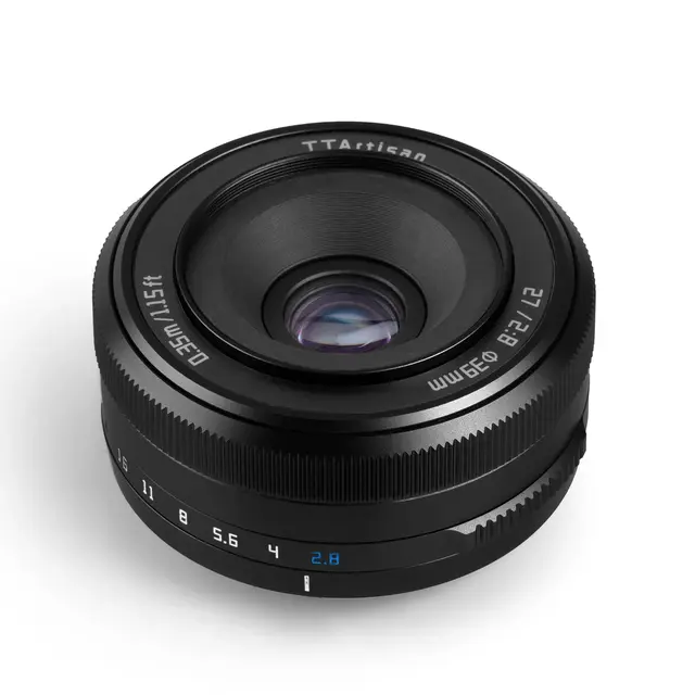 TTArtisan AF 27mm f/2.8 APS-C Black Sony E-mount. Autofocus. Sort 