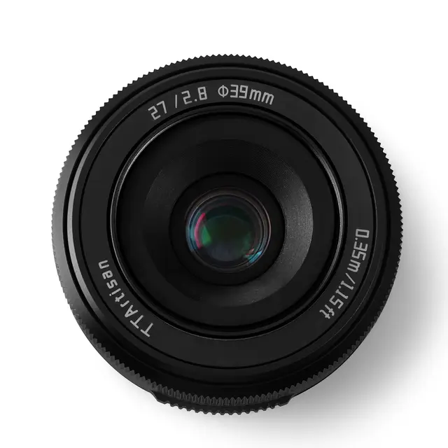 TTArtisan AF 27mm f/2.8 APS-C Black Sony E-mount. Autofocus. Sort 