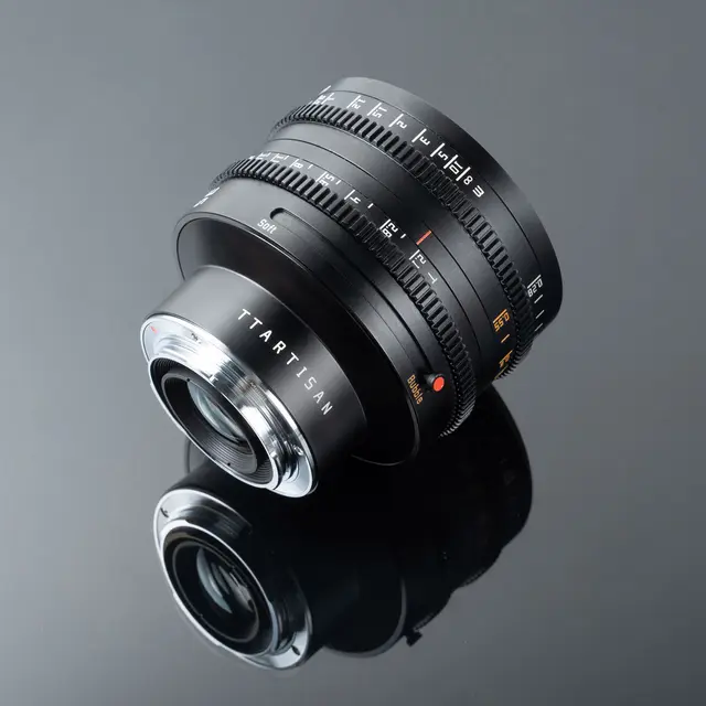 TTArtisan 35mm T2.1 Dual-Bokeh Cine L L-mount. Justerbar Bubble / Soft bokeh 
