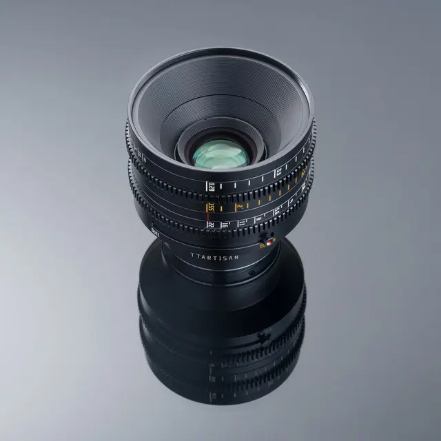 TTArtisan 35mm T2.1 Dual-Bokeh Cine L L-mount. Justerbar Bubble / Soft bokeh 