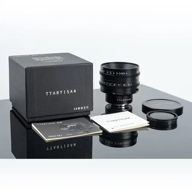 TTArtisan 35mm T2.1 Dual-Bokeh Cine L L-mount. Justerbar Bubble / Soft bokeh 