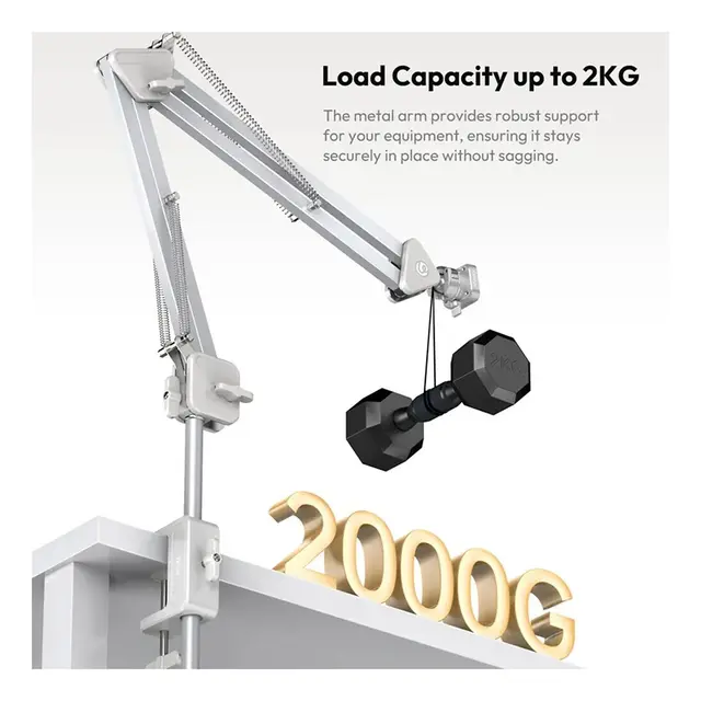 Ulanzi TH04 Overhead Camera Mount Bordmontert kamerastativ maks 2 kg 
