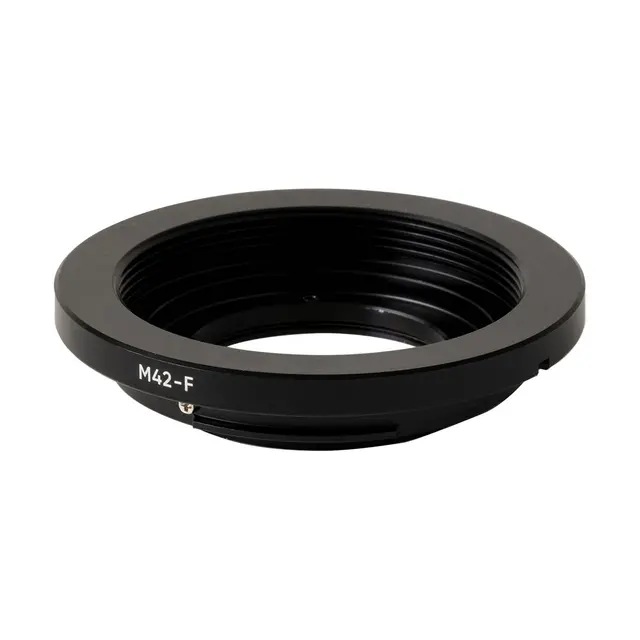 Urth Mount Adapter M42 to Nikon F with Optical Glass 