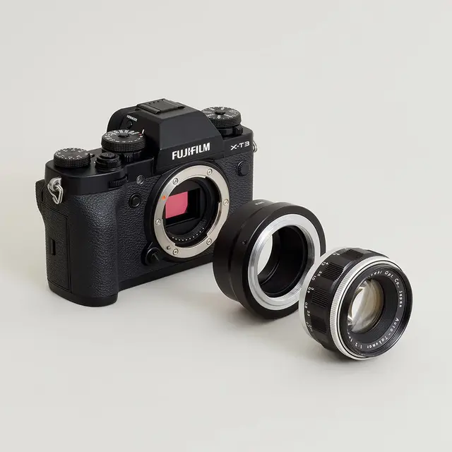 Objektivadapter skrufatning til Fujifilm FX mount