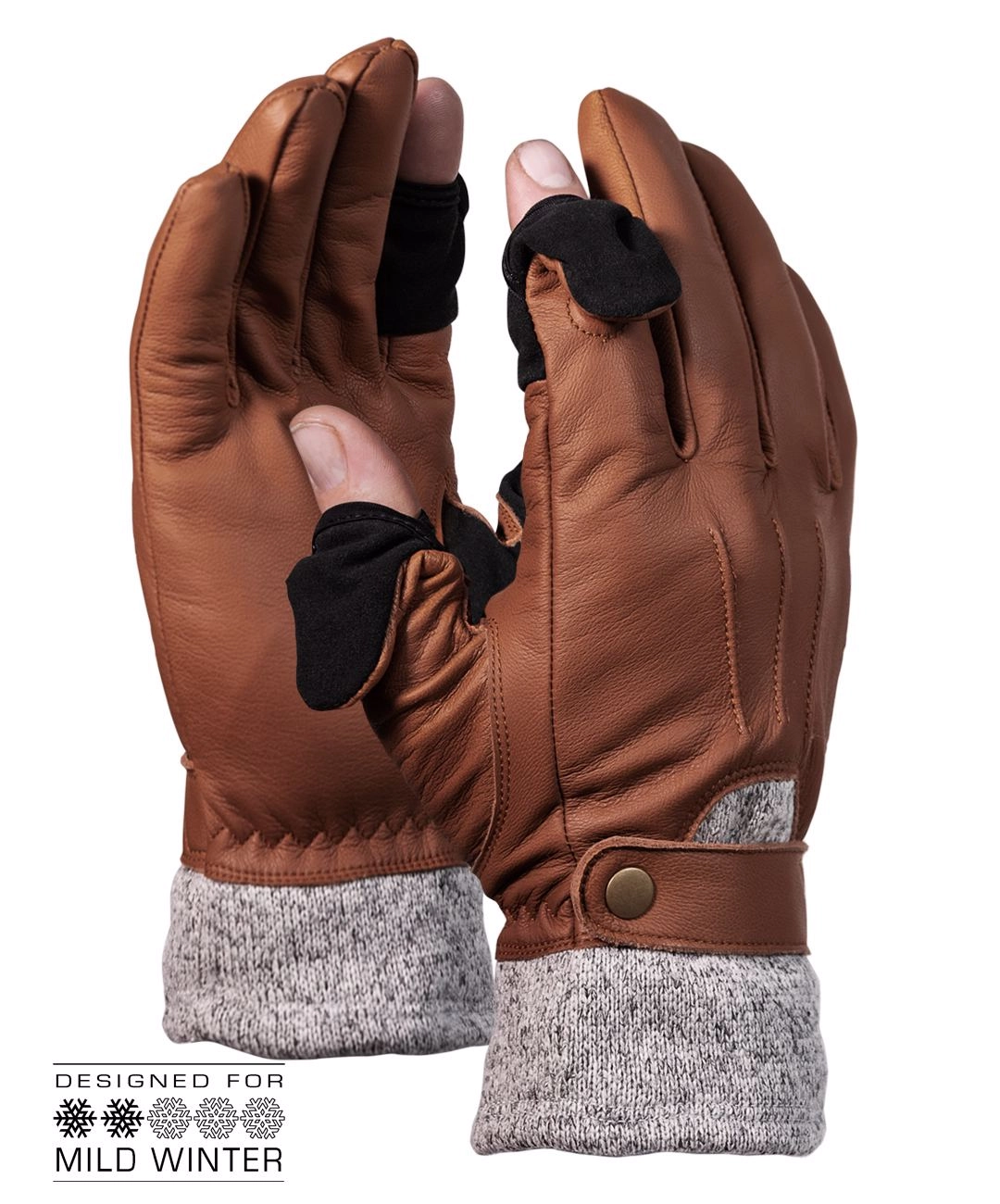 Vallerret Urbex Photography Glove Brown Størrelse: