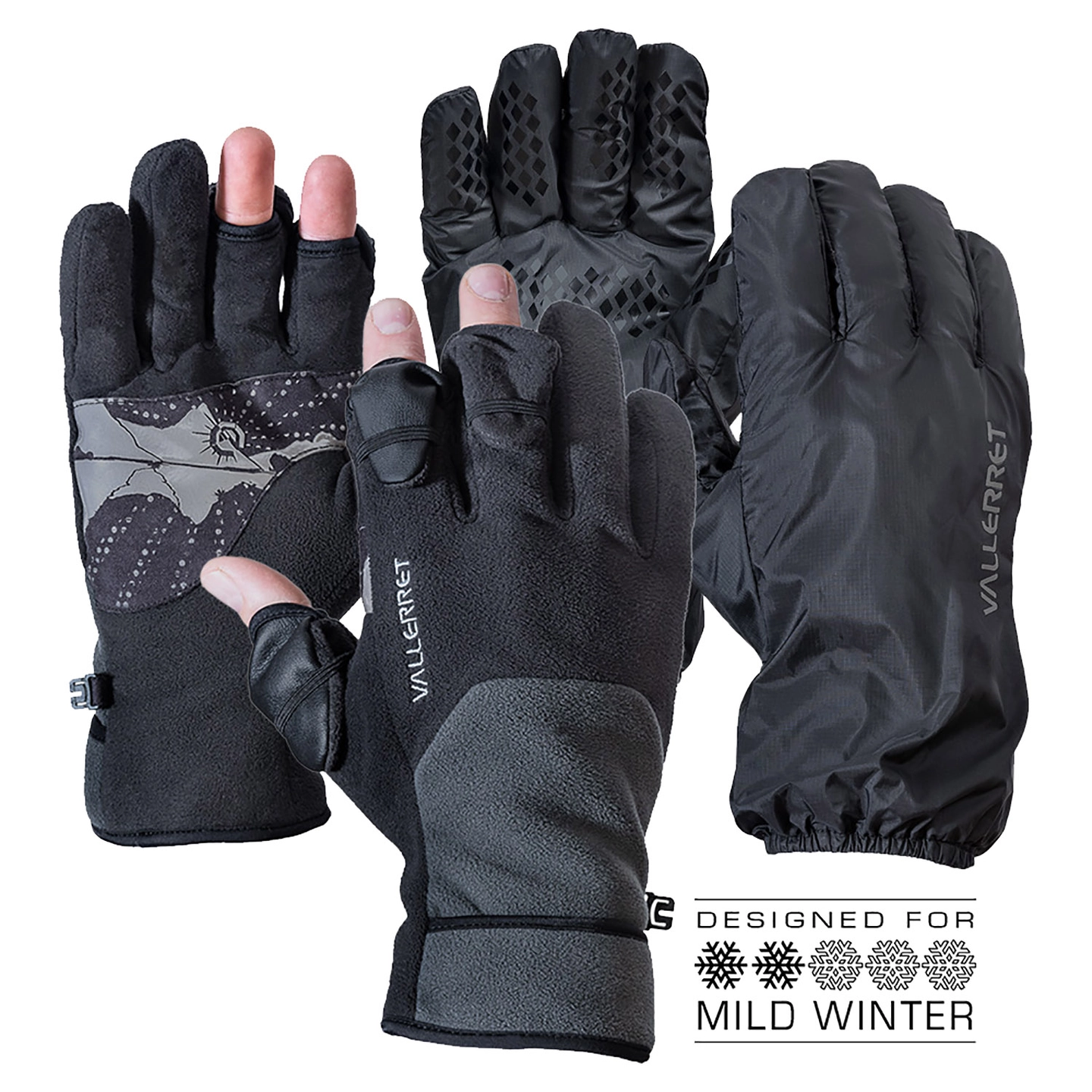 Vallerret Milford Fleece Glove - XL Photography Glove