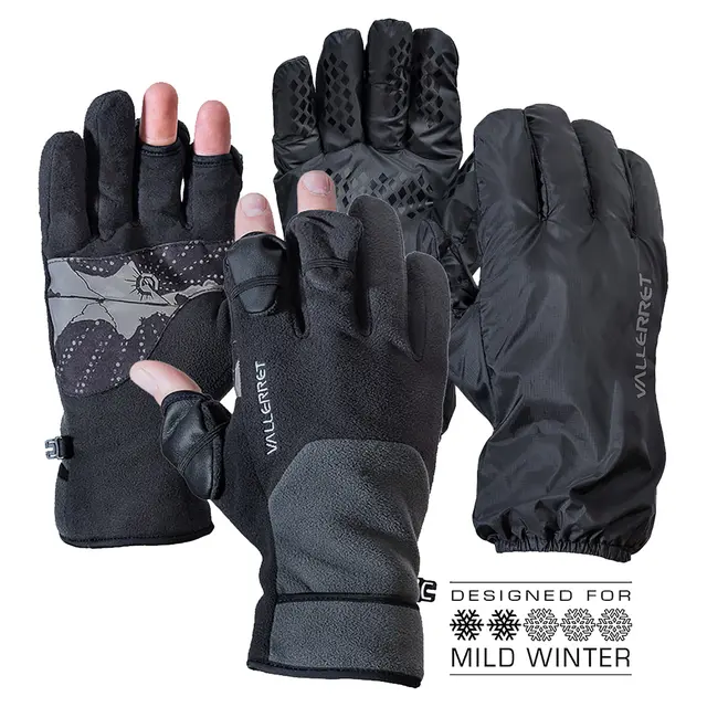 Vallerret Milford Fleece Glove - XL Photography Glove Black 