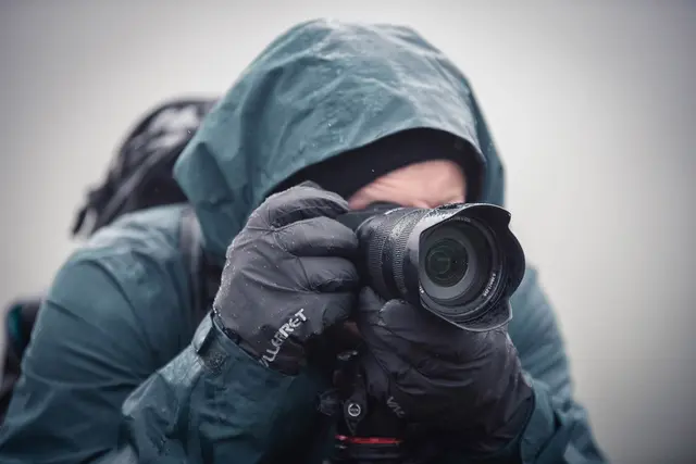Vallerret Milford Fleece Glove - XL Photography Glove Black 