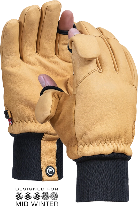 Vallerret Hatchet Leather Glove - S Photography Glove Natural