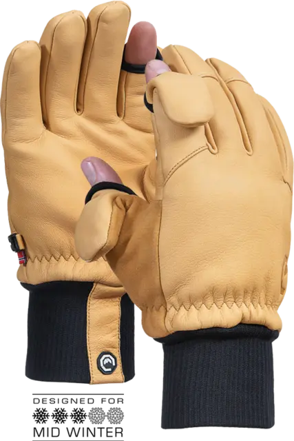 Vallerret Hatchet Leather Glove - S Photography Glove Natural 