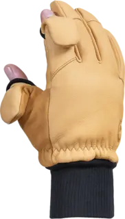 Vallerret Hatchet Leather Glove Sort eller natur XS-XXL