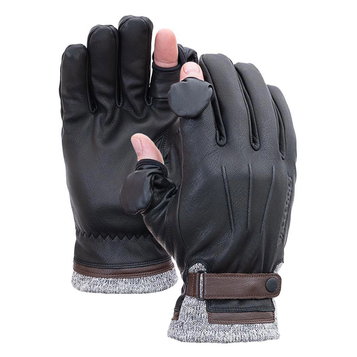 Vallerret Djuke Photography Gloves - L Photography Glove. Black/Grey