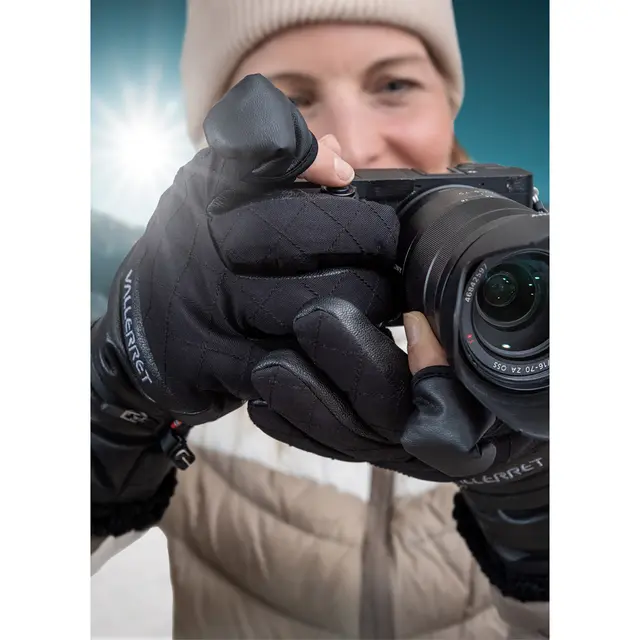 Vallerret Saga Photography Gloves M Fotohansker for kvinner. Medium 