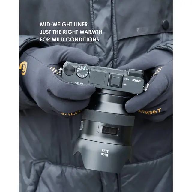 Vallerret Senja Liner Photography Gloves Extra Small 
