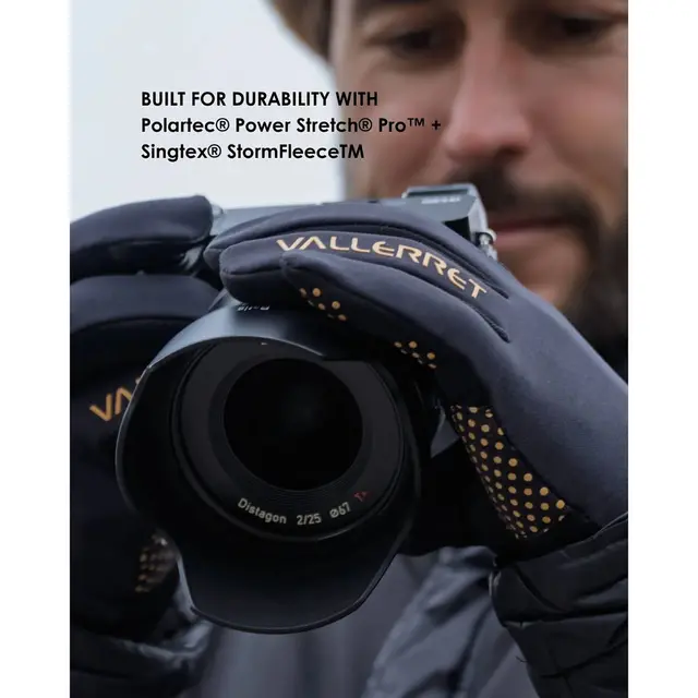 Vallerret Senja Liner Photography Gloves Extra Small 