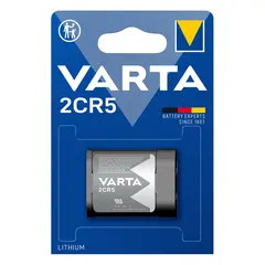 Varta 2CR5 Kamerabatteri 1400 mAh 2CR5 / DL245 / EL2CR5 / KL2CR5