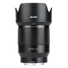 Viltrox 85mm f/1.8 AF Nikon Z-Mount St&#248;tter fullformat, &#248;ye-AF og EXIF data