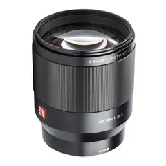 Viltrox 85mm f/1.8 AF Nikon Z-Mount St&#248;tter fullformat, &#248;ye-AF og EXIF data