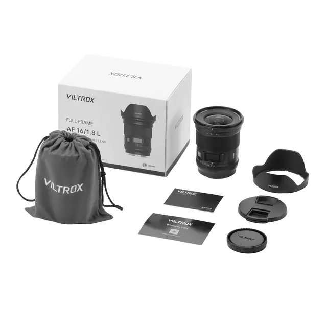 Viltrox AF 16mm f/1.8 L-mount For L-Mount. Fullframe 