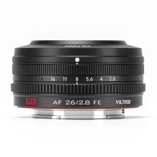 Viltrox AF 26mm f/2.8 EVO Sony E-Mount. Fullformat.