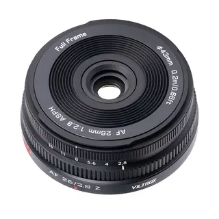 Viltrox AF 26mm f/2.8 EVO Nikon Z-Mount. Fullformat.