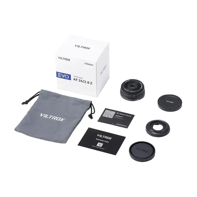 Viltrox AF 26mm f/1.8 EVO Nikon Z-Mount. Fullformat. 