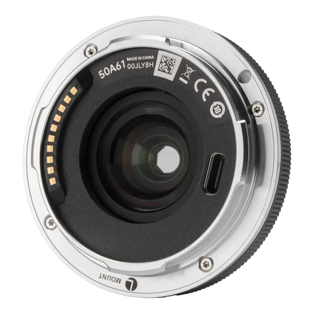 Viltrox AF 28mm f/4.5 CHIP L-mount Pancake-objektiv for L-Mount. Fullframe 