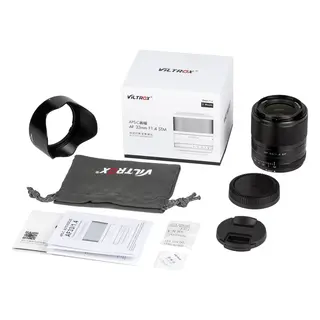 Viltrox AF 33mm f/1.4 XF X-Mount. &#216;52mm