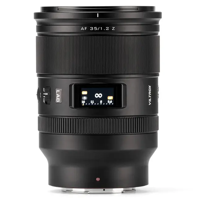 Viltrox AF 35mm f/1.2 LAB Z Nikon Z-Mount Fullformat. Ø77mm 