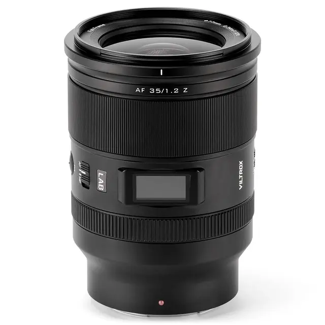 Viltrox AF 35mm f/1.2 LAB Z Nikon Z-Mount Fullformat. Ø77mm 