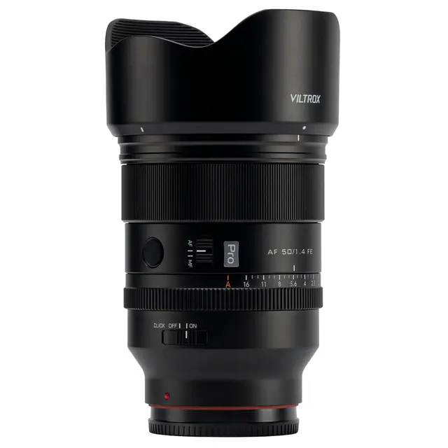 Viltrox AF 50mm f/1.4 Pro FE Sony E-Mount Fullformat. Ø77mm 