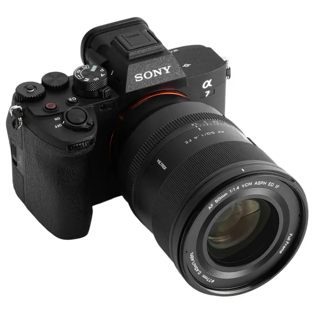 Viltrox AF 50mm f/1.4 Pro FE Sony E-Mount Fullformat. Ø77mm 