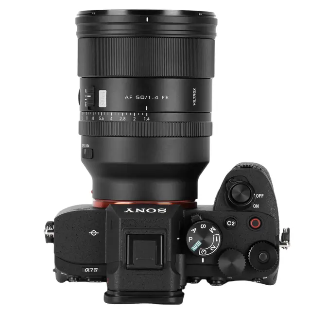 Viltrox AF 50mm f/1.4 Pro FE Sony E-Mount Fullformat. Ø77mm 